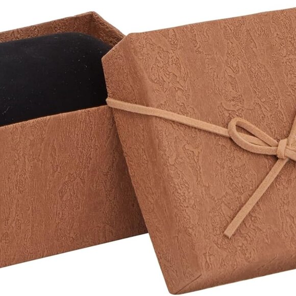 6 Pack Small Gift Boxes Velvet Pillow 3.5 x 3.5 in - Picture 8 of 9